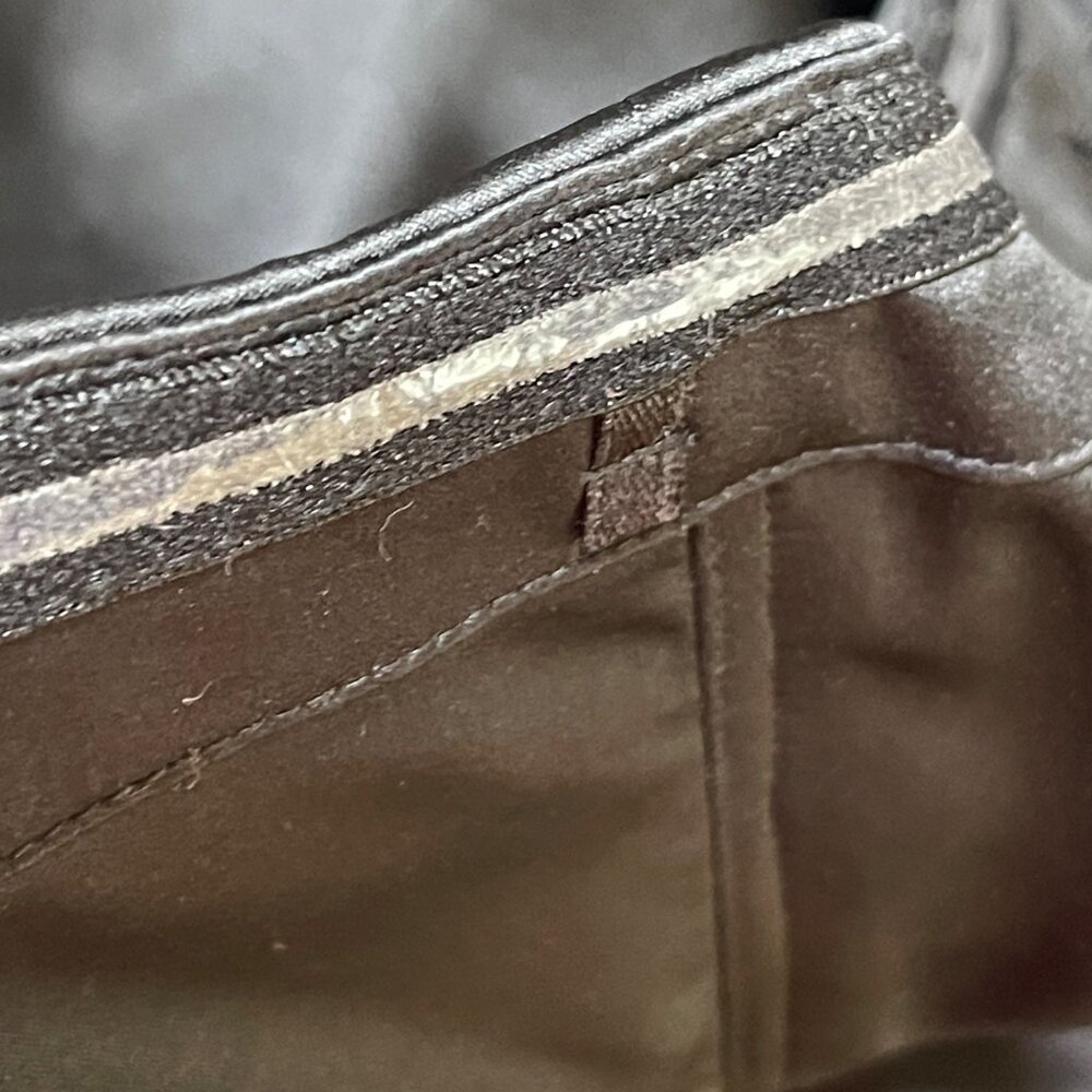 WHBM Satin Cocktail Dress Size 4 Tiered Ruffle Strapless Black LBD - Picture 6 of 8